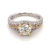 18K Diamond Ring w/ 1.02ct  GIA Certified L / I1