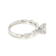 14Kt White Gold 0.45ct Diamond Engagement