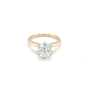 1.55ct Round Brilliant Cut Diamond I/SI2 GIA