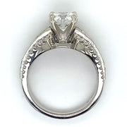 14k Engagement Ring With 1.59 Twt Lab Grown Diamond