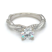 14k White Gold 1.03ct Lab Grown Diamond
