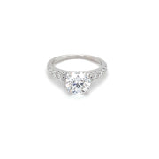 14k White Gold 1.00ct Lab Grown Diamond Ring