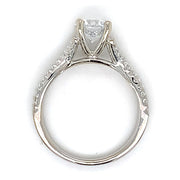 18K White Gold 1.08ct Lab Grown Diamond