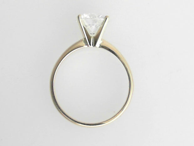 14k yellow gold 2.09ct D VS1 Lab Grown Diamond Engagement Ring