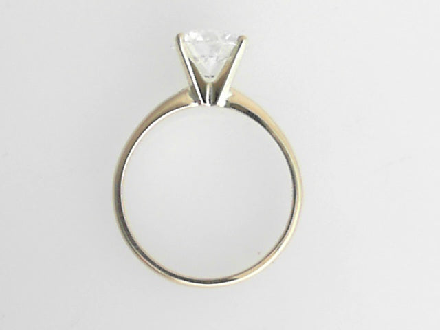 14k yellow gold 2.09ct D VS1 Lab Grown Diamond Engagement Ring