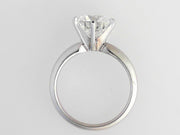 14k White Gold 3.75ct Lab Grown Diamond Ring G VVS2