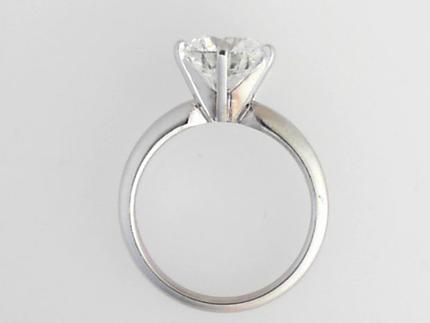 14k White Gold 3.75ct Lab Grown Diamond Ring G VVS2