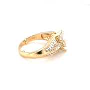 18k Yellow Gold 2.92cttw Diamond Ring