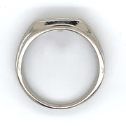 14k White Gold Diamond Band with .25cttw  I/J I2 Diamond