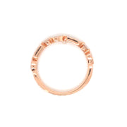 14k Rose Gold .34cttw Diamond Band