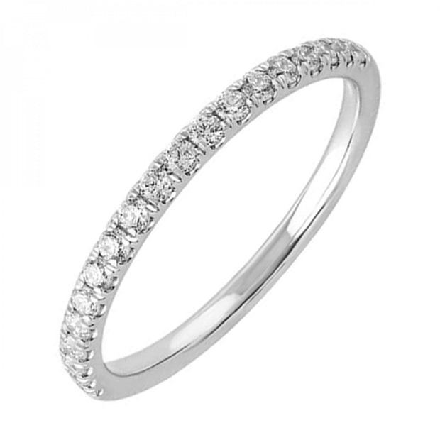 14k White Gold 0.25cttw Half Anniversary