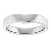 14K White Band