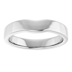14K White Band