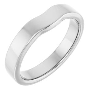 14K White Band
