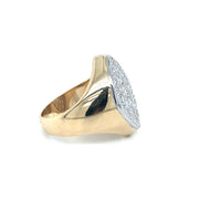 14k Yellow Gold Diamond Ring