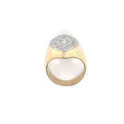 14k Yellow Gold Diamond Ring