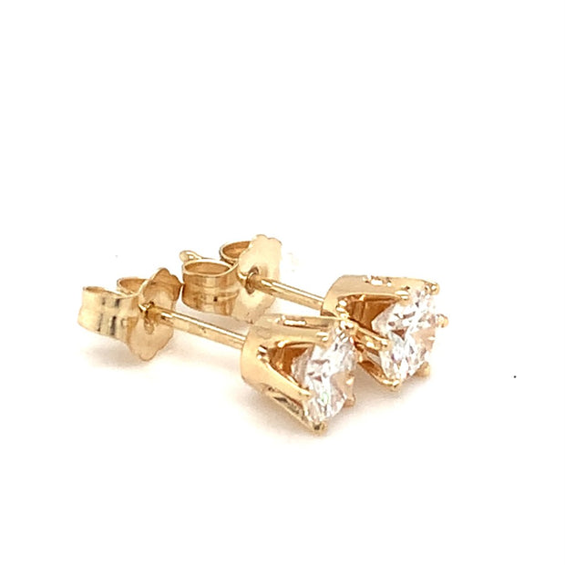 0.70ct tw Diamond Earrings G/H SI1 14kt