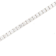 14k White Gold 6.30 cttw Diamond Tennis Bracelet