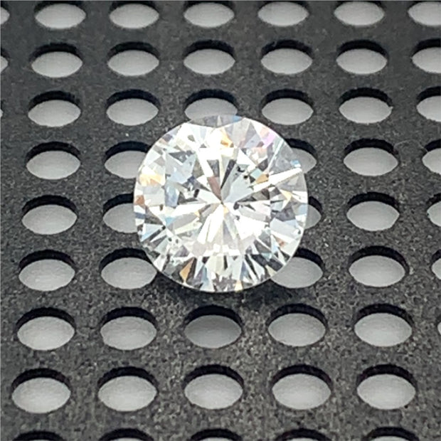 1.58ct Round Brilliant Cut E I1 Mined Diamond GIA