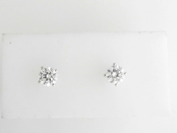Lab Grown1.52cttw F/G S1 14k Yellow Gold Diamond Studs