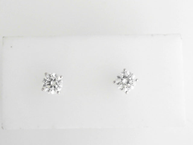 Lab Grown1.52cttw F/G S1 14k Yellow Gold Diamond Studs