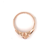 14k Rose Gold Marquise Ruby and Diamond Ring