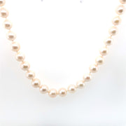 6-6.5mm Akoya Pearl Strand with 14k yellow gold clasp