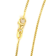 14k Yellow Gold Round Box Chain