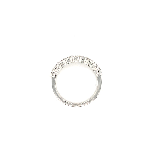 Platinum .7cttw Diamond Wedding band