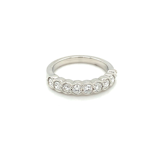 Platinum .7cttw Diamond Wedding band