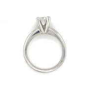 Platinum Solitaire Semi Mount Ring