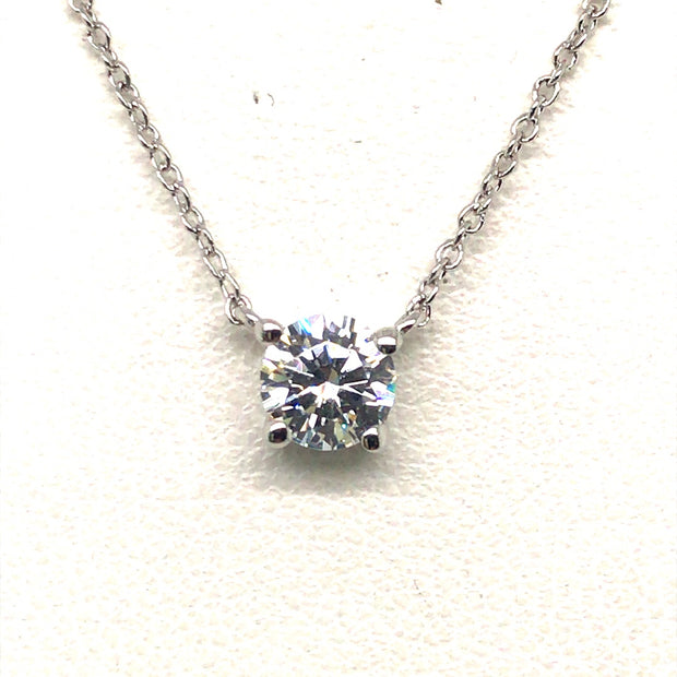 Simulated Diamond Necklace