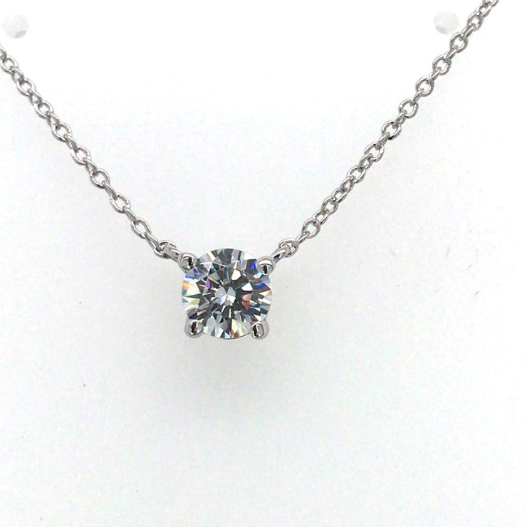 Simulated Diamond Pendant