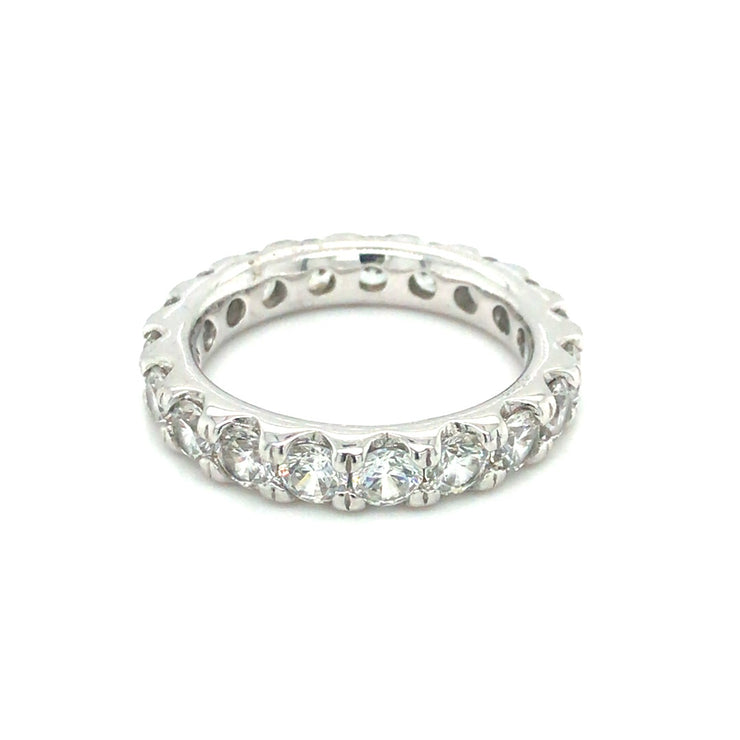 Simulated Diamond Ring Sz7