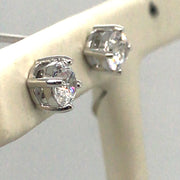 Simulated Diamond Stud Earrings 0.50cttw