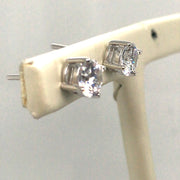 Simulated Diamond Stud Earrings 1.00cttw