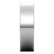 Platinum 6 mm Flat Comfort Fit Band Size 10
