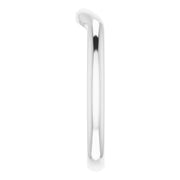 14K White Band for 8 mm Round Ring