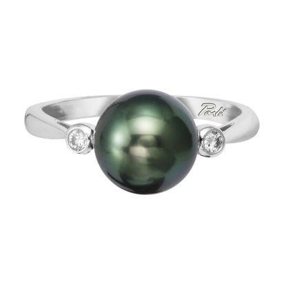 4kt W/G Tahitian Pearl Ring